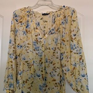 Yellow blouse